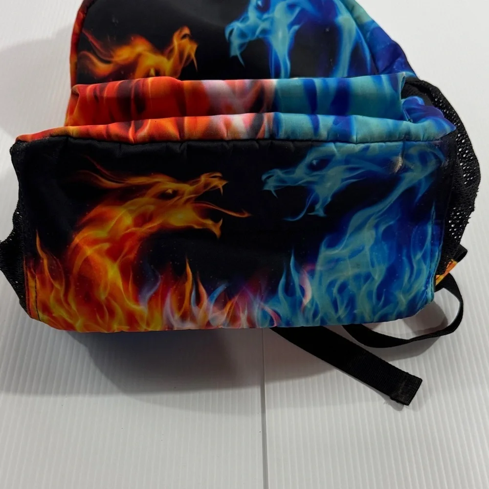 80. Boys Flame Pattern Backpack